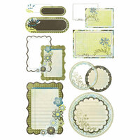 BasicGrey - Marjolaine Collection - Take Note Journaling Cards with Transparencies