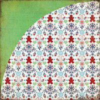 BasicGrey - Nordic Holiday Collection - Christmas - 12 x 12 Double Sided Paper - Yard Sale