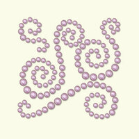 BasicGrey - Opaline Collection - Pearls - Swish Half Pearls - Blush, CLEARANCE