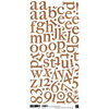 BasicGrey - Origins Collection - Mini Monogram Stickers, CLEARANCE