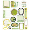 BasicGrey - Origins Collection - Die Cut Cardstock Pieces, BRAND NEW