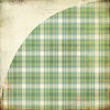 BasicGrey - Oxford Collection - 12 x 12 Double Sided Paper - Preppy Plaid