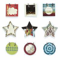 BasicGrey - Oxford Collection - Small Details - Decorative Stickers - Fasteners