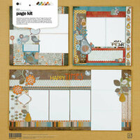 BasicGrey - Pyrus Collection - Page Kit