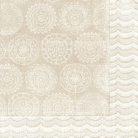BasicGrey - Paper Cottage Collection - 12 x 12 Double Sided Paper - Table Linens