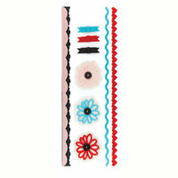BasicGrey - Paper Cottage Collection - Felt Stickers and Trims