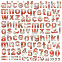 BasicGrey - PBandJ Collection - 12 x 12 Alphabet Stickers
