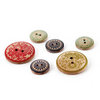 BasicGrey - PBandJ Collection - Wooden Buttons