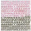 BasicGrey - Letter Stickers - Phoebe, CLEARANCE