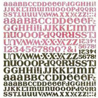 BasicGrey - Letter Stickers - Phoebe, CLEARANCE