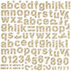 BasicGrey - 25th and Pine Collection - Christmas - 12 x 12 Alphabet Stickers