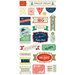 BasicGrey - 25th and Pine Collection - Christmas - Title Stickers