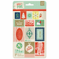 BasicGrey - 25th and Pine Collection - Christmas - Vintage Stamps