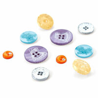 BasicGrey - Plumeria Collection - Vintage Buttons