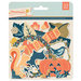 BasicGrey - Persimmon Collection - Chipboard Stickers - Shapes