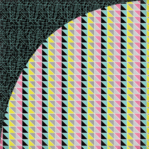 BasicGrey - Prism Collection - 12 x 12 Double Sided Paper - Quilt
