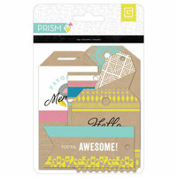 BasicGrey - Prism Collection - Printed Kraft Tags