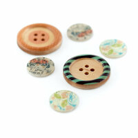 BasicGrey - Serenade Collection - Wood and Shell Buttons