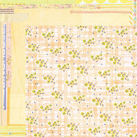 BasicGrey - Soleil Collection - 12 x 12 Double Sided Paper - Citrus