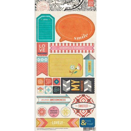 BasicGrey - Spice Market Collection - Title Stickers