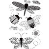 BasicGrey - Wisteria Collection - Clear Acrylic Stamps - Dragonfly