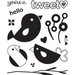 BasicGrey - Kioshi Collection - Clear Acrylic Stamps - Tweet Bitsy, CLEARANCE
