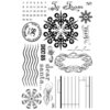 BasicGrey - Figgy Pudding Collection - Clear Stamp Set - North Pole