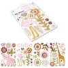 BasicGrey - Sugared Collection - Chipboard Sticker Shapes, CLEARANCE