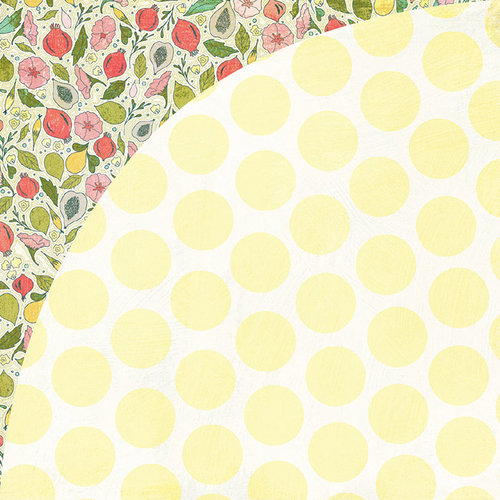BasicGrey - Tea Garden Collection - 12 x 12 Double Sided Paper - Spiced