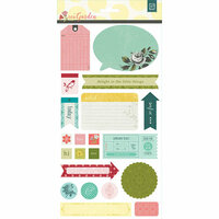 BasicGrey - Tea Garden Collection - Title Stickers