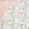 BasicGrey - Olivia Collection - 12 x 12 Double Sided Paper - Katelyn, CLEARANCE