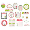 BasicGrey - Olivia Collection - Die Cut Cardstock Pieces, CLEARANCE