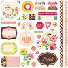 BasicGrey - Vivienne Collection - 12 x 12 Cardstock Stickers - Elements