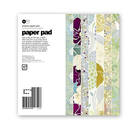 BasicGrey - Wisteria Collection - 6x6 Paper Pad