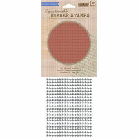Hero Arts - BasicGrey - Oxford Collection - Clings - Repositionable Rubber Stamps - Dash Pattern
