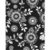 Hero Arts - BasicGrey - PBandJ Collection - Repositionable Rubber Stamps - Flower Table Cloth
