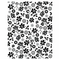 Hero Arts - BasicGrey - Clippings Collection - Repositionable Rubber Stamps - Tiny Flower Background