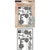 Hero Arts - BasicGrey - Little Black Dress  Collection - Poly Clear - Clear Acrylic Stamps - Love and Lace
