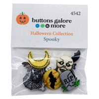 Buttons Galore and More - Flatbackz Collection - Halloween - Embellishments - Spooky