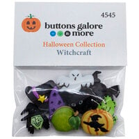 Buttons Galore and More - Embellishments - Button Theme Packs - Halloween - Witchcraft