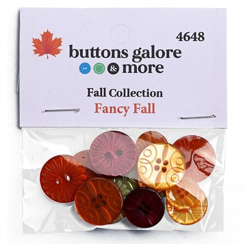 Buttons Galore and More - Embellishments - Button Theme Packs - Fancy Fall