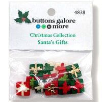 Buttons Galore and More - Embellishments - Button Theme Packs - Christmas - Santa's Gifts