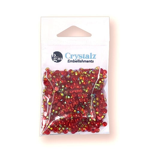 Buttons Galore and More - Crystalz Collection - Embellishments - Cherry