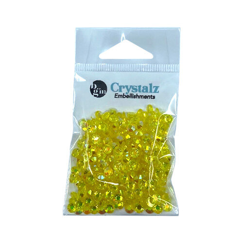 Buttons Galore and More - Crystalz Collection - Embellishments - Lemon