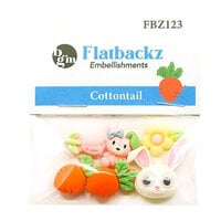 Buttons Galore and More - Flatbackz Collection - Embellishments - Cottontail