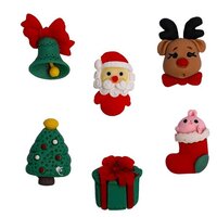 Buttons Galore and More - Flatbackz Collection - Embellishments - Christmas Fun