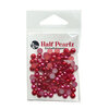 Buttons Galore and More - Half Pearlz Collection - Embellishments - Rose