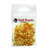 Buttons Galore and More - Half Pearlz Collection - Embellishments - Sunburst