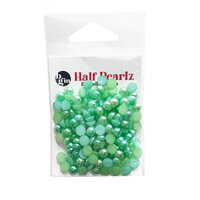 Buttons Galore and More - Half Pearlz Collection - Embellishments - Mint