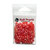 Buttons Galore and More - Half Pearlz Collection - Embellishments - Grapefruit